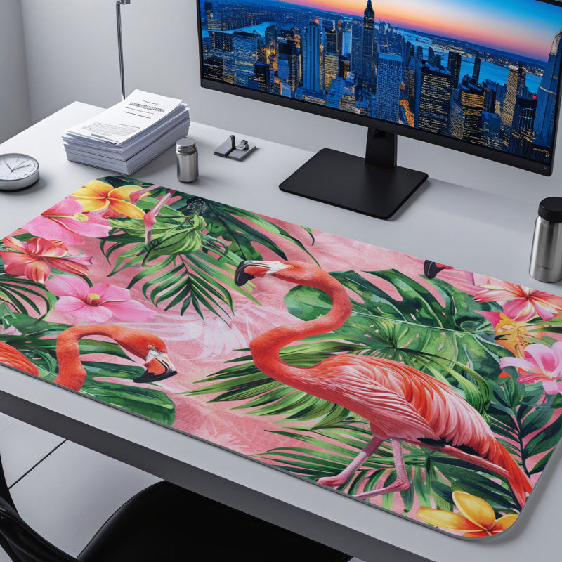 Polyester Desk Pad, 23.6x13.8