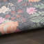 Tapis gris anthracite multicolore de 5 pi x 7 pi Nourison Botanical Washables-716337586-717033551