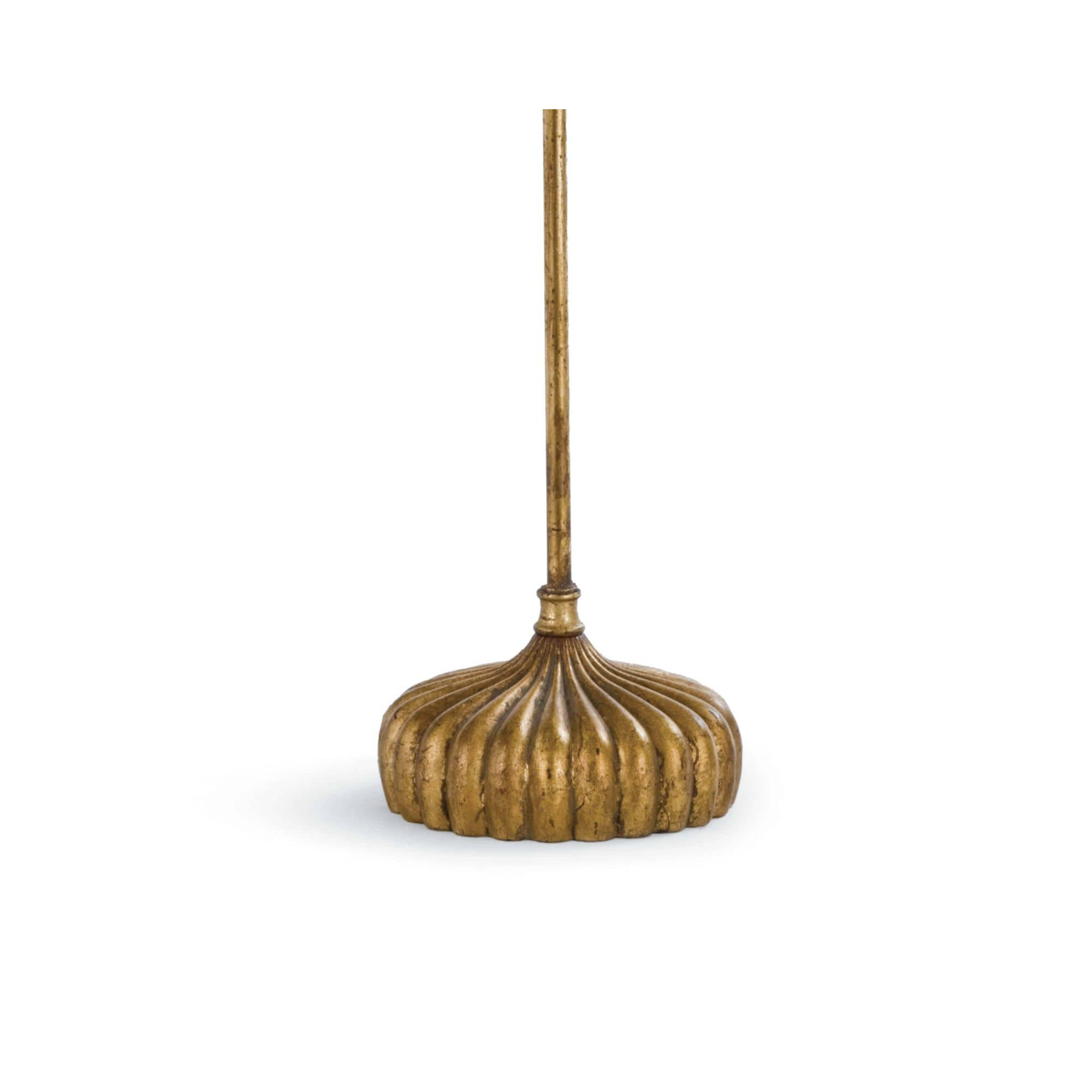 Clove Stem Buffet Table Lamp With Black Shade