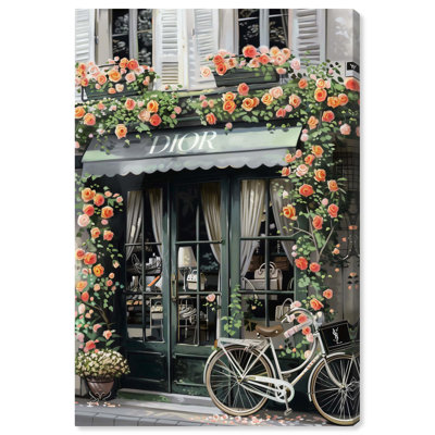 Store in Fall Time II, designer de mode sur toile par Art Remedy