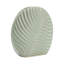 Grand vase sculptural avec texture de feuille pour console et entrée - Vase à fleurs pour la décoration intérieure-726265103-726265096