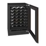 U-Line 24"W. Seamless 5.1 Cu.Ft. Wine Refrigerator - Panel Ready