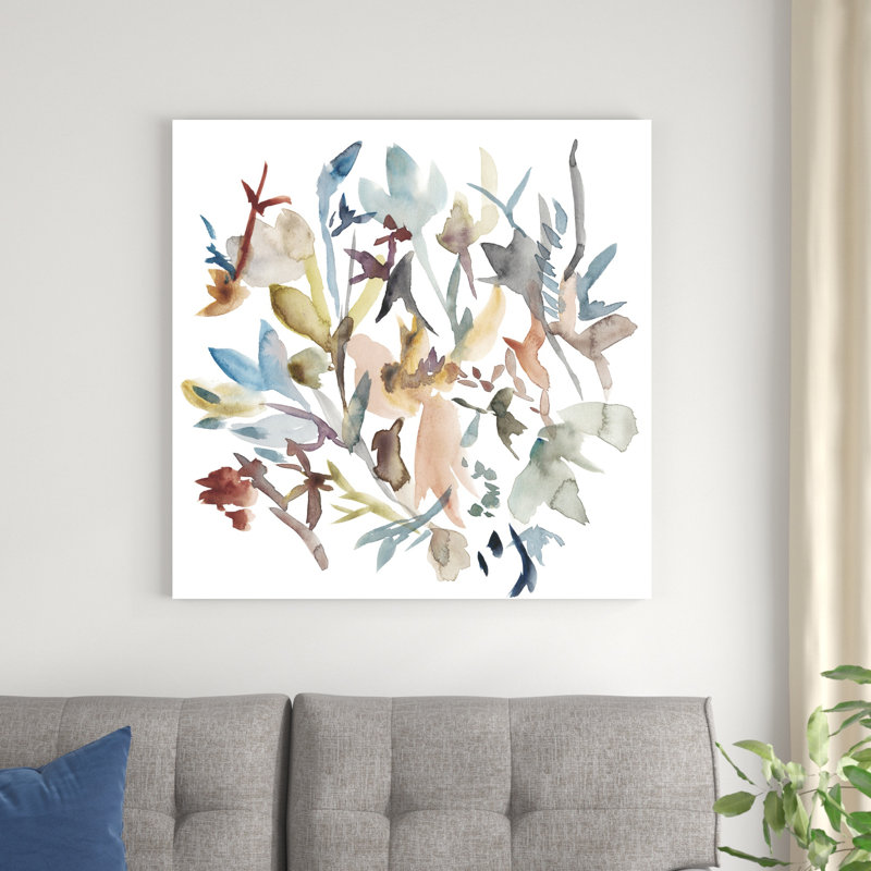 Fleurs de la forêt I, H 36 po x l 36 po x P 1,25 po