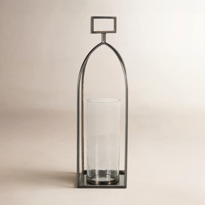 Metal Lantern Candle Holder