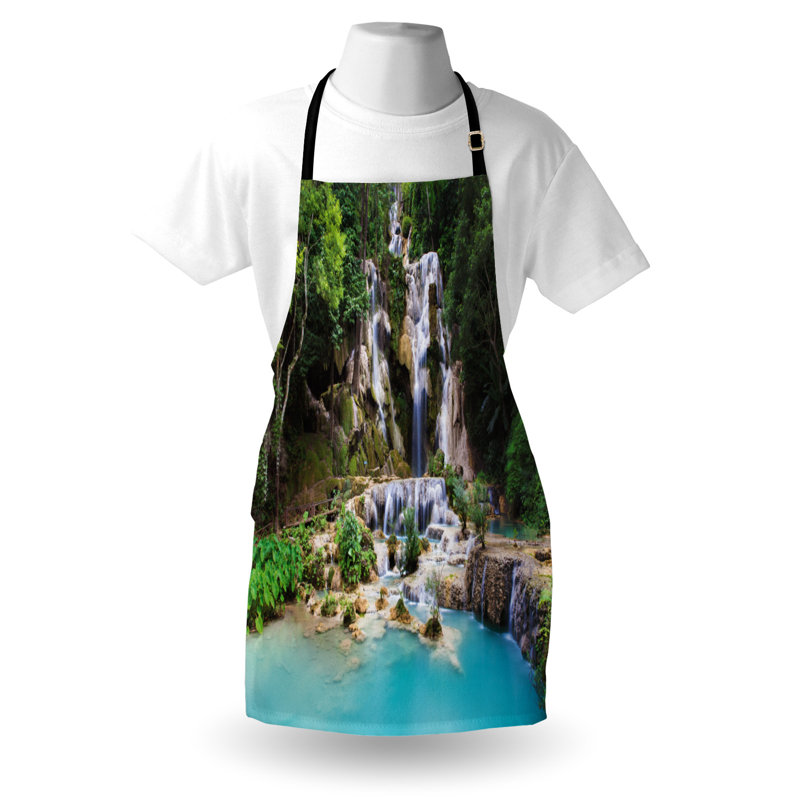 No Pattern Bib Apron