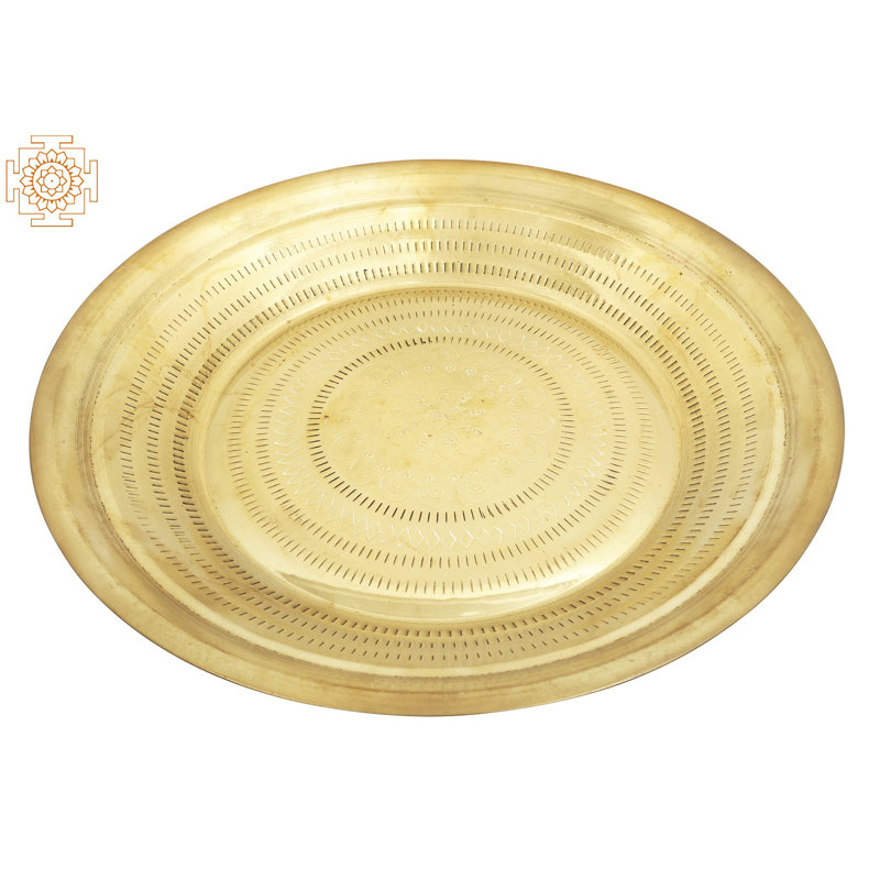 Exotic India Brass Cover