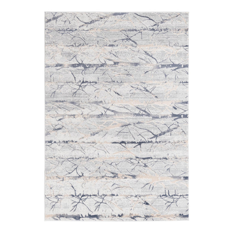Sageville Floral Indoor Rug, Rectangle 4' x 6'