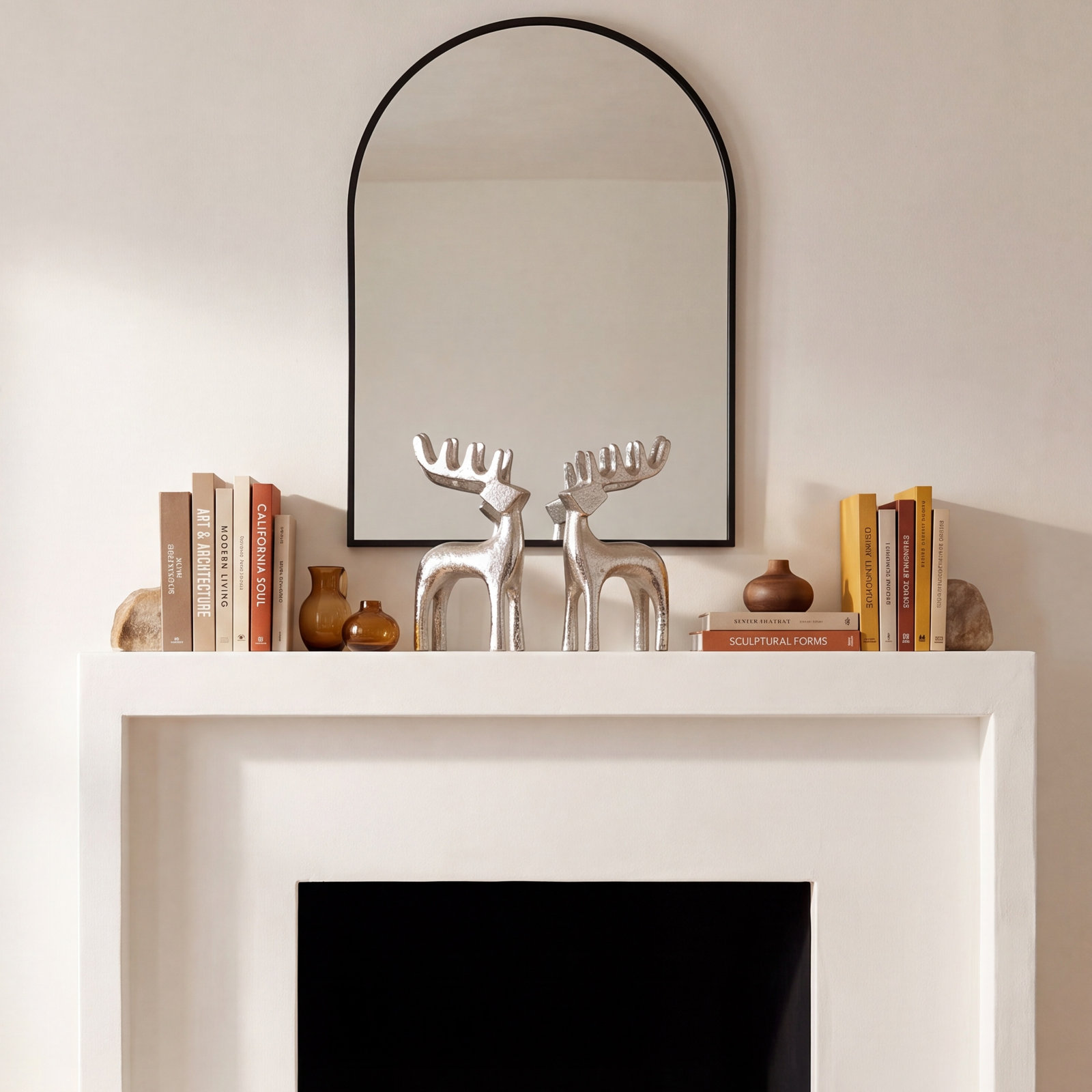 Small Reindeer Silhouette Figurine