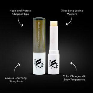WBM Care Color Changing Balm-Sustain, Rich in Vitamin E & Natural Plant Essence, Chapstick, 3.3 g