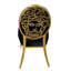 Chaise en velours Medusa