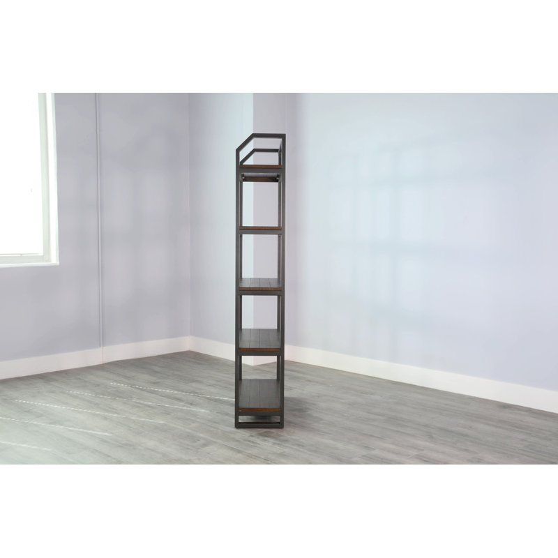 Dendall Etagere Bookcase, Tobacco Leaf