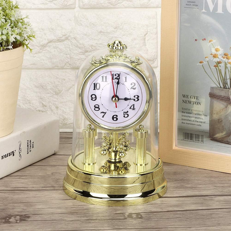 Horloge rétro avec support