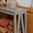 Farmhouse Entryway Console Table, With Storage Slatted Shelf, Rustic Sofa Table With Anti-Tipper For Living Room, Hallway-1016274564