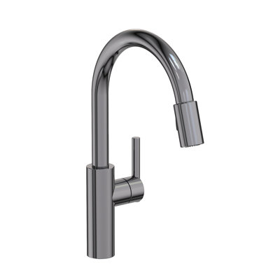 East Linear Pull Down Single Handle Kitchen Faucet