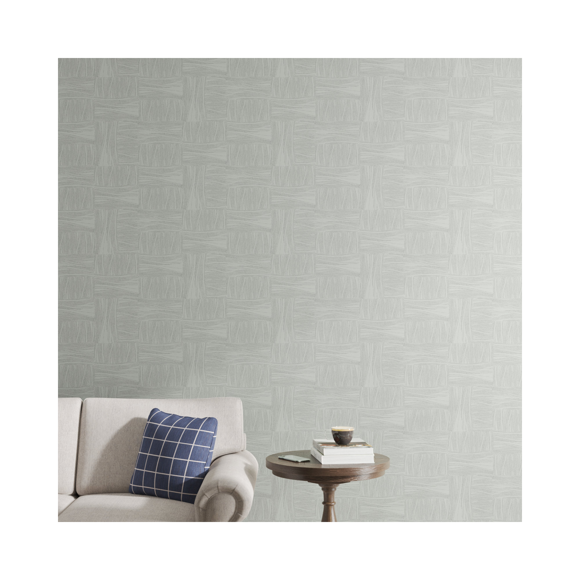 Apia Abstract Wallpaper, Sage