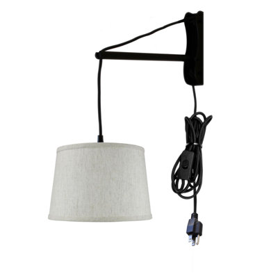 Straitson Plug-in Armed Sconce
