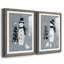 «Snowman Galvanized I», ensemble de 2 reproductions-10970678-10970656-10970676