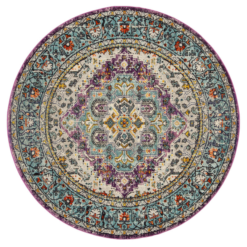 Nistler Abstract Area Rug, Round 201cm
