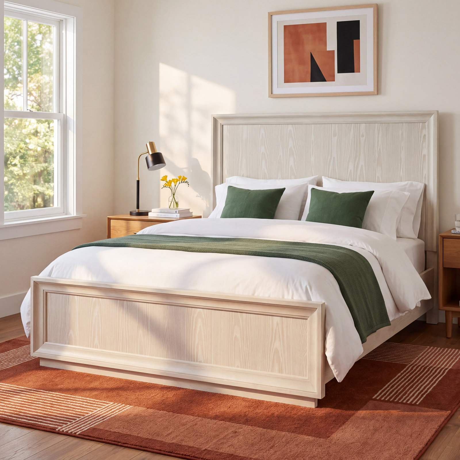 Oakes Ash Platform Bed, Full