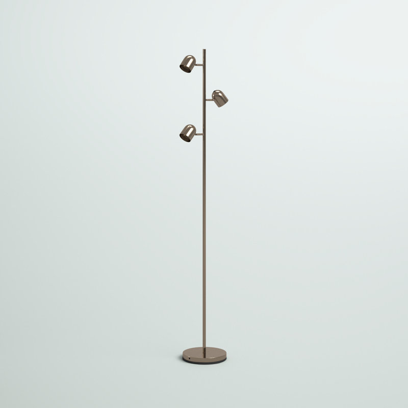 Girardi 63.25'' LED Tree Floor Lamp, Antique Brass