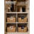 Water Hyacinth Storage Baskets Set Of 6, Handwoven Natural Wicker Organizer Bins With Carrying Handles, Sturdy Rectangular Laundry And Home Decor Baskets For Shelves And Organization