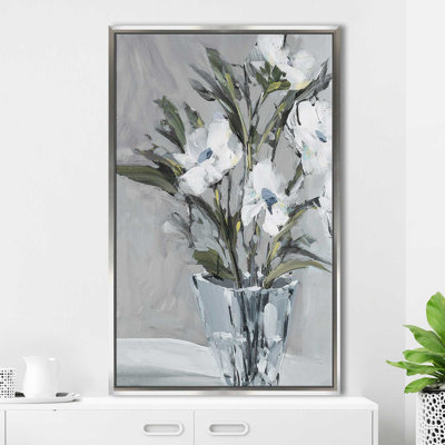 «Evening Flowers» par Jane Slivka - Peinture