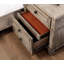 Table de chevet en bois massif Waunita