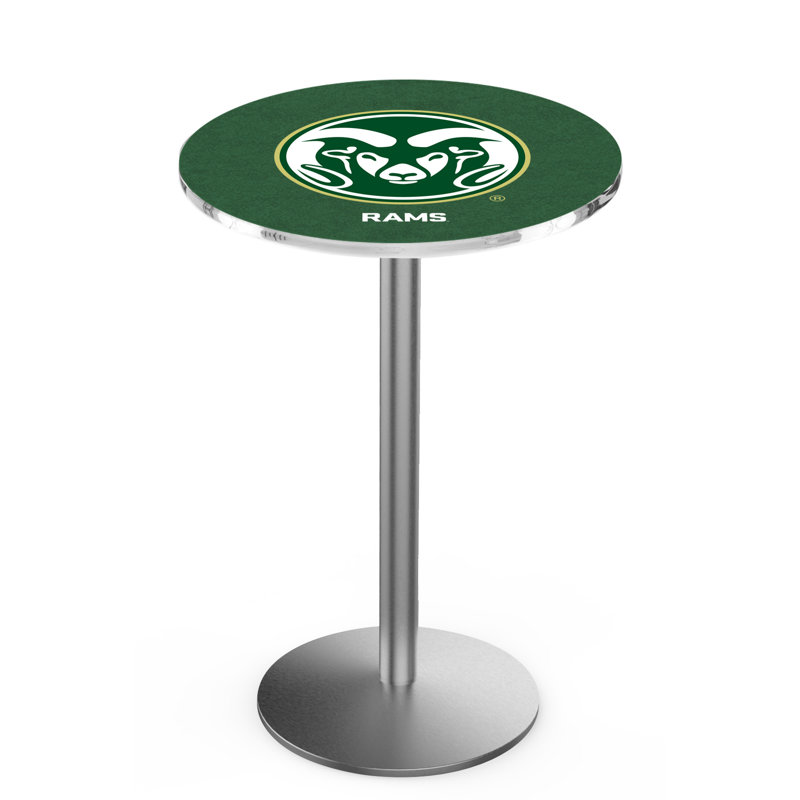 Table bistro NCAA, Acier inoxydable, Colorado State University
