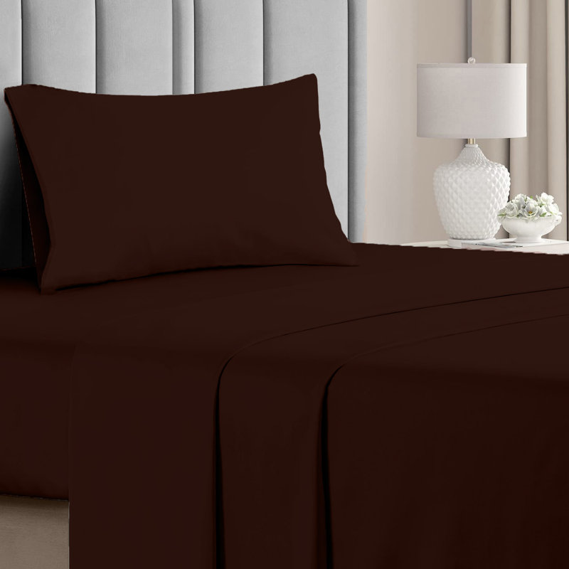 Rayon Sheet Set, Chocolate