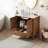 Lune Mid-Century Bathroom Vanity with Ceramic Sink & Drawer-1891187596