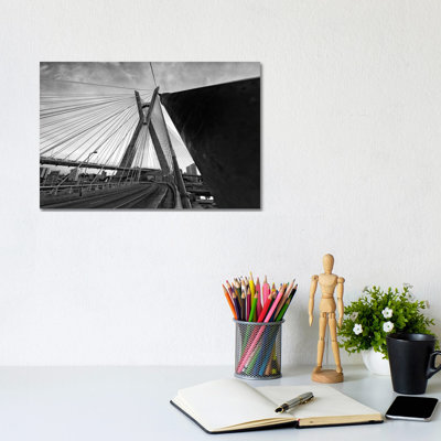 Sao Paulo Bridge IV - Wrapped Canvas Print