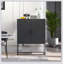 Buffet robuste en métal avec 2 tablettes-960179741