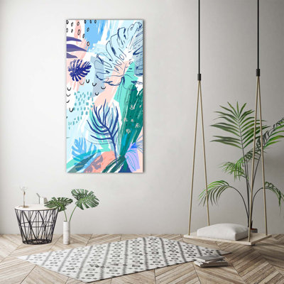 Tropical Leaves - Wrapped Canvas Print