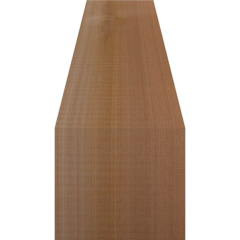 Attelle de genou Funston, Cèdre rouge, Lisse, H 14 po x l 5,5 po x P 14 po