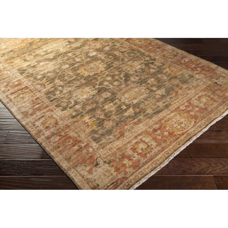 Hillcrest Wool Oriental Area Rug, Rectangle 10' x 14'