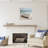 bb-418-Framed Subtle Boat Docked by RB Single Picture Frame Print on Canvas-97264794-97264793