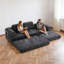 Canapé modulaire à assise profonde et canapé 104 po-1312764668