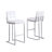 Amone Upholstered Counter Stool with Metal Frame-653317616-663645488-663645491