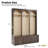 Elegant 59" Wide Entryway Bench-1316534433