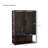 Leclair 51.2''H Tall Lighted Display Cabinet With LED