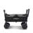 Wonderfold S2 Push & Pull Folding Wagon With Beach Tire - Black