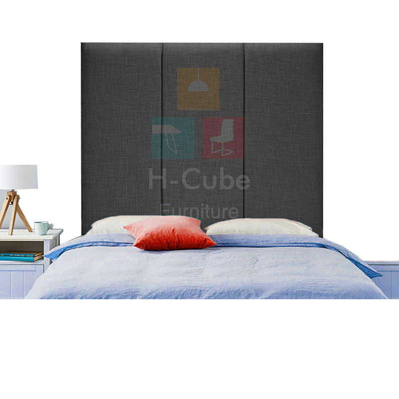 Alton Upholstered Headboard, Small Double (4'), Charcoal