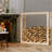 100cm W Solid Wood Log Rack-92590450