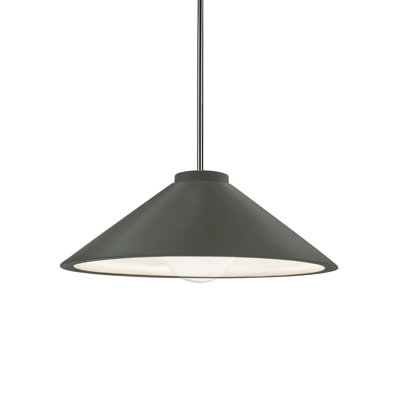 1 - Light Cone Cone LED Pendant with Metal Accents