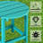 Round Patio End Table - Durable Outdoor Side Table for Pool & Backyard Use-191452675
