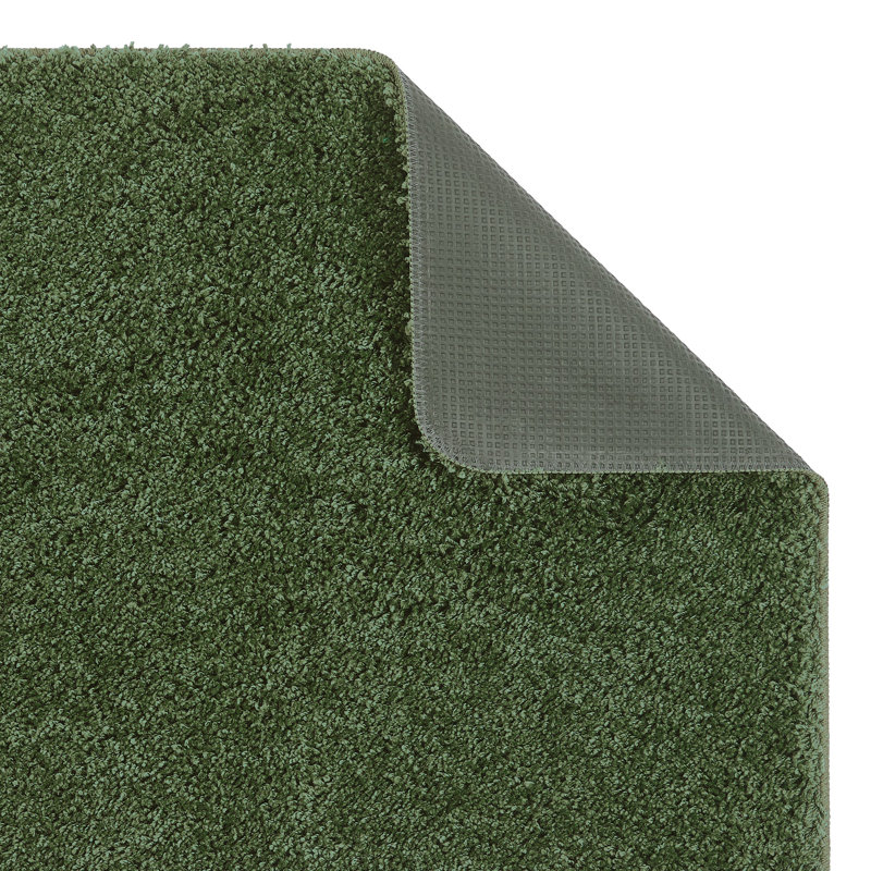 Forest Green Shaggy , Rectangle 60 x 100cm