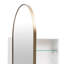 Carolee W H Framed Medicine Cabinet Mirror 1 Adjustable-1221846162