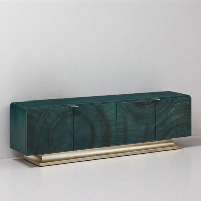 Retro Green TV Cabinet