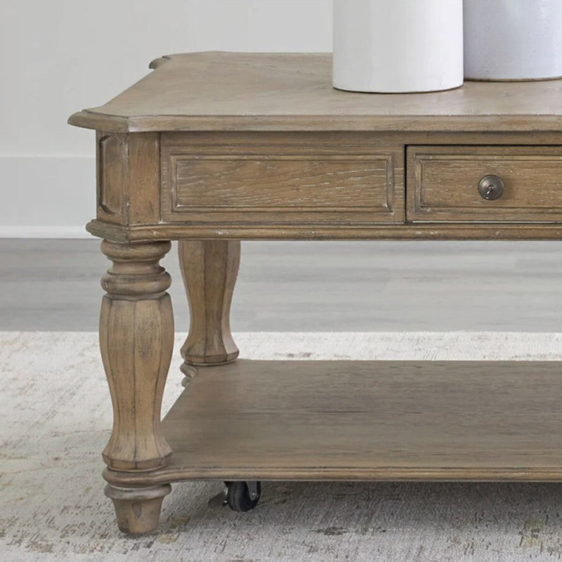 Table basse de style rétro américain