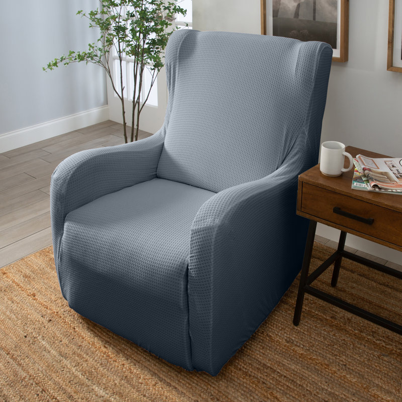 Housse pour fauteuil, Mélange de polyester gris